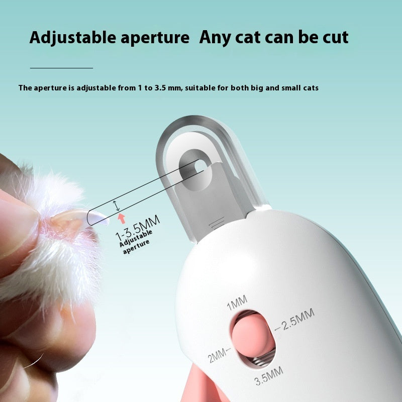 Cat Nail Clipper Trimmer Tools with Safety Guard Avoid Over Cutting