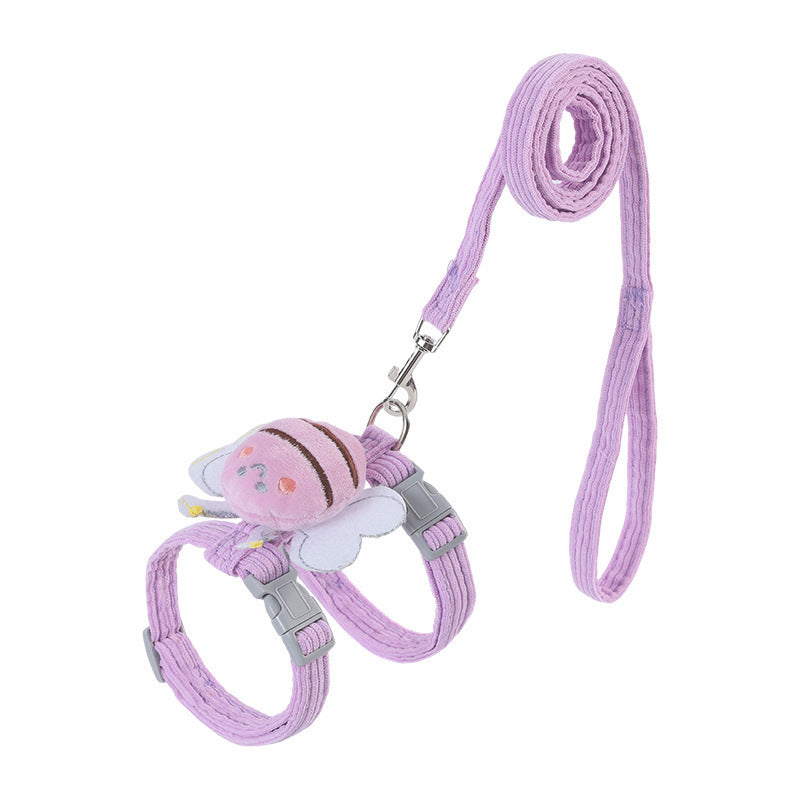 Cat Harness and Leash Set Escape Proof Adjustable Cat Harnesses & Leashes for Walking