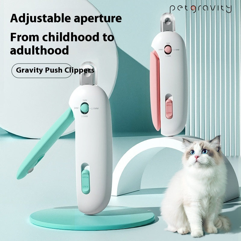 Cat Nail Clipper Trimmer Tools with Safety Guard Avoid Over Cutting