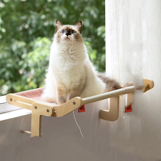 Cat Window & Side Bed Perch